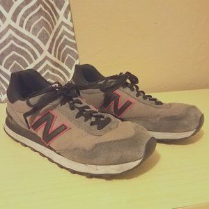 New Balance 515 Grey and Black Shoes Men's 10.5